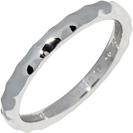 Louis Vuitton LV Volt One Band Ring, White Gold and Diamond Grey. Size 51