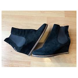 Fendi-ankle boots-Nero