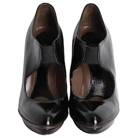 Marni-Zapatos de tacón Marni en cuero negro-Negro