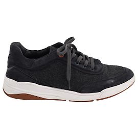 Loro Piana Play Sneakers aus grauem Kaschmir Grau