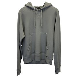 Tom Ford Pullover hoodie in Grey Cotton Grey