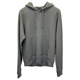 Tom Ford-Tom Ford Pullover hoodie in Grey Cotton-Grey