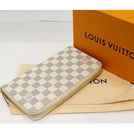 Louis Vuitton zippy wallet Cream Leather ref.87443 - Joli Closet