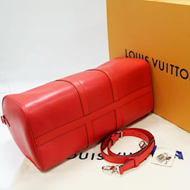 Louis Vuitton Epi Supreme Keepall 45 Bandouliere M53419 Red