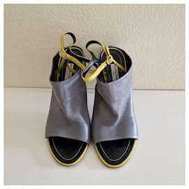 Balenciaga-Balenciaga sandals-Dark grey