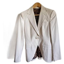 Chaqueta Dolce & Gabbana de algodón beige Beige