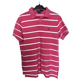 Polo Ralph Lauren Ralph Lauren. polo taille L Rose Blanc