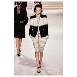 Chanel-15K $ NUEVO 31 Traje de tweed Rue Cambon Lesage-Multicolor