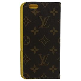 Louis Vuitton-LOUIS VUITTON Monogramme iPhone 6 Etui Plus M61631 Auth LV 51137-Monogramme