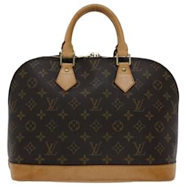 Louis Vuitton-Bolsa de mão M LOUIS VUITTON com monograma Alma M51130 LV Auth am4861-Monograma