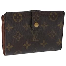 Louis Vuitton-LOUIS VUITTON Monogram Porte Monnaie Billets Viennois Wallet M61663 auth 50863-Monogram