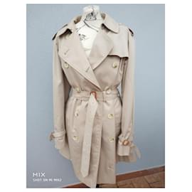 LOUIS VUITTON MACKINTOSH Trench Coat 40 Brown Authentic Women Used from  Japan
