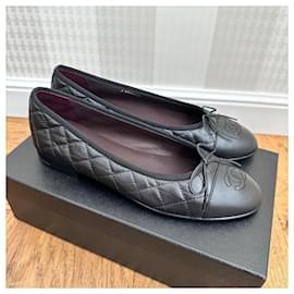 Chanel-Classic ballet flat-Black