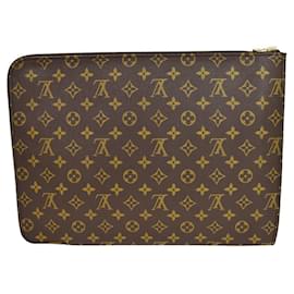 Louis Vuitton-Document Louis Vuitton Poche-Marron