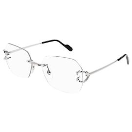Occhiali da vista Cartier linea Core Range modello CT0416O Silver hardware