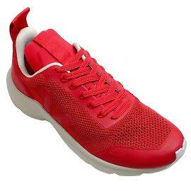 Rick Owens x Veja Carnelian Performance Runner Sneakers Red