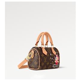 Louis Vuitton-LV Speedy nano Xmas animation-Brown