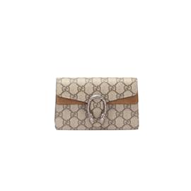 Used Gucci Dionysus Mini Leather Crossbody Bag Cream - DDH