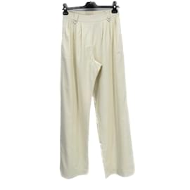 SéZane-SEZANE  Trousers T.fr 36 Polyester-White