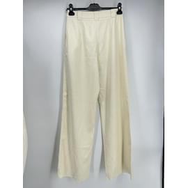 SéZane-SEZANE  Trousers T.fr 36 Polyester-White