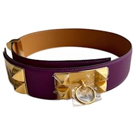 Hermès-dog collar-Purple