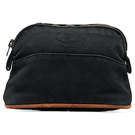Hermès-Hermes Black Bolide Trousse de Voyage PM-Noir