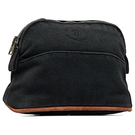Hermès-Hermes Black Bolide Trousse de Voyage PM-Noir