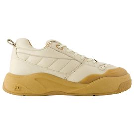 haut bas 1509 Baskets - AMI Paris - Cuir - Blanc Blanc