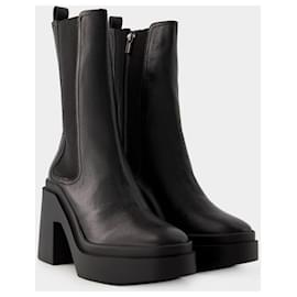 Robert Clergerie-Nolan1Ankle Boots - Clergerie - Leather - Black-Black