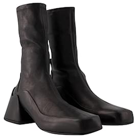 Jil Sander-Botines - Jil Sander - Piel - Negro-Negro