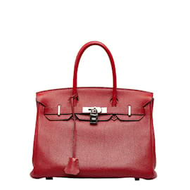 Hermès-Togo Birkin 30-Red