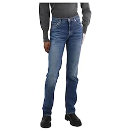Autre Marque-Blaue Slim-Leg-Jeans – Größe UK 6-Blau