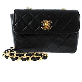 Chanel-Chanel flap bag-Black