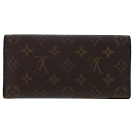 Louis Vuitton Brillenetui Monogramm beige Monogramm Leinwand