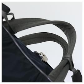 Prada-PRADA Boston Tasche aus Nylon 2Weise Schwarz Auth 49992-Schwarz