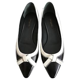 Louis Vuitton - NEW Patent LV Chess Flat Loafer - Black/White - 42 US 9