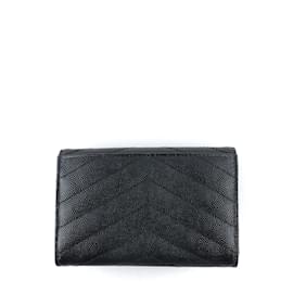 Saint Laurent-SAINT LAURENT  Wallets T.  leather-Black