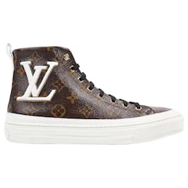 Louis Vuitton LV Sneaker Slipper Schuhe Damen weiß Monogramm 36 in