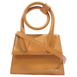 Jacquemus-Jacquemus Le Chiquito Noed Camel calf leather Leather-Camel