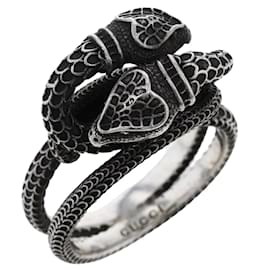 Gucci Silver Garden Snake Ring for Men