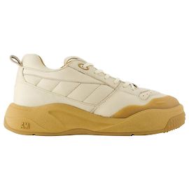 haut bas 1509 Baskets - AMI Paris - Cuir - Blanc Blanc