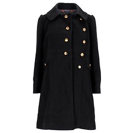 Marc by Marc Jacobs Coat in Black Wool Black