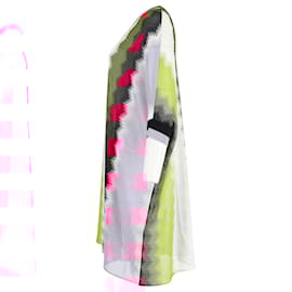Missoni-Missoni V Neck Dress in Multicolor Rayon-Other,Python print
