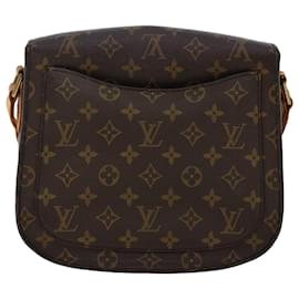 Louis Vuitton-LOUIS VUITTON Monogram Saint Cloud GM Shoulder Bag M51242 LV Auth ar10014b-Monogram