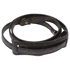 Louis Vuitton-Bandoulière Monogram LOUIS VUITTON Vintage 46.9"" LV Authentification 50713-Monogramme