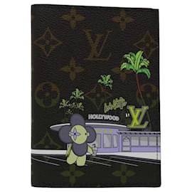 Louis Vuitton-LOUIS VUITTON Monogram Vivienne Couverture Passport Case M80858 LV Auth am4900-Monogramme