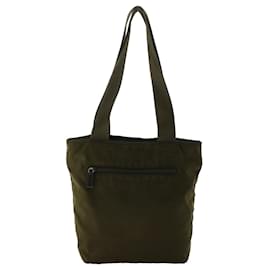 Prada-PRADA Tote Bag Nylon Khaki Auth ep1353-Khaki