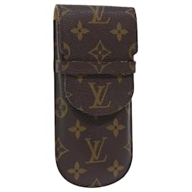 Louis Vuitton-LOUIS VUITTON Monogram Etui Lunette Rabat Etui à Lunettes M62970 Auth LV 50465-Monogramme