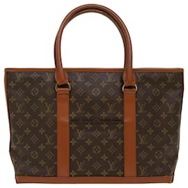 Louis Vuitton-LOUIS VUITTON Monogram Sac Weekend PM Tote Bag M42425 LV Auth e3915-Monogramme