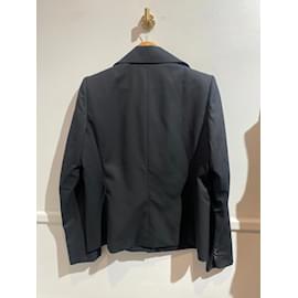 Saint Laurent-SAINT LAURENT  Jackets T.fr 44 WOOL-Black